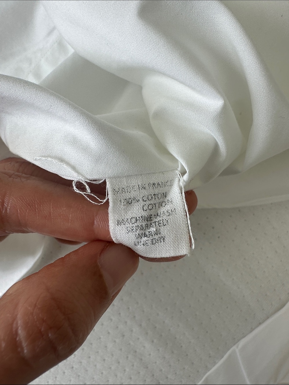 Charvet 28 Place Vendome Paris 100% Cotton Ruffle Front Button Down Shirt Size S - Picture 9 of 10